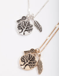Tree of Life Necklace Set - link has visual effect only