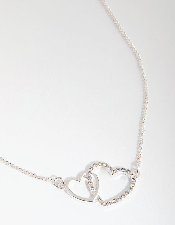 Linked with Love™ Lab Grown Diamond Knotted Heart Pendant