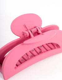 Pink Matter Curved Claw Clip - link has visual effect only